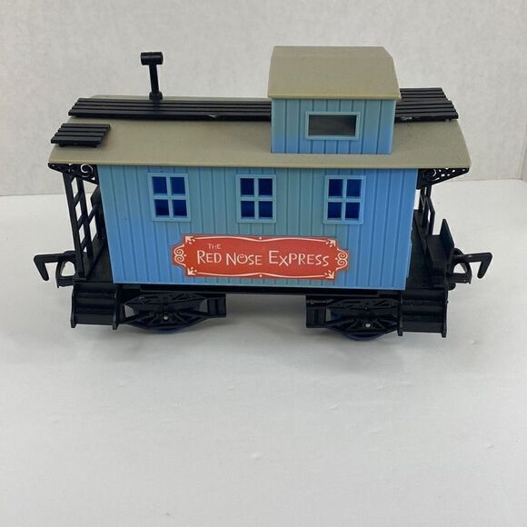 Rudolph Red Nose Express Train REPLACEMENT CABOOSE CAR ONLY 1 Piece - Picture 3 of 6